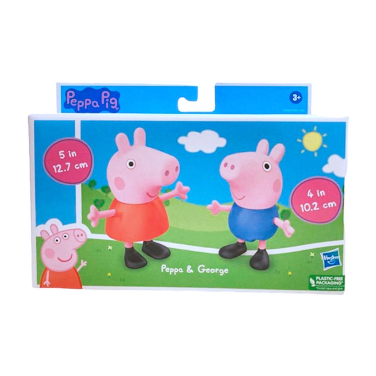 Figuras Peppa Y George Peppa Pig A Gran Escala Hasbro, marca Hasbro - Foto Principal