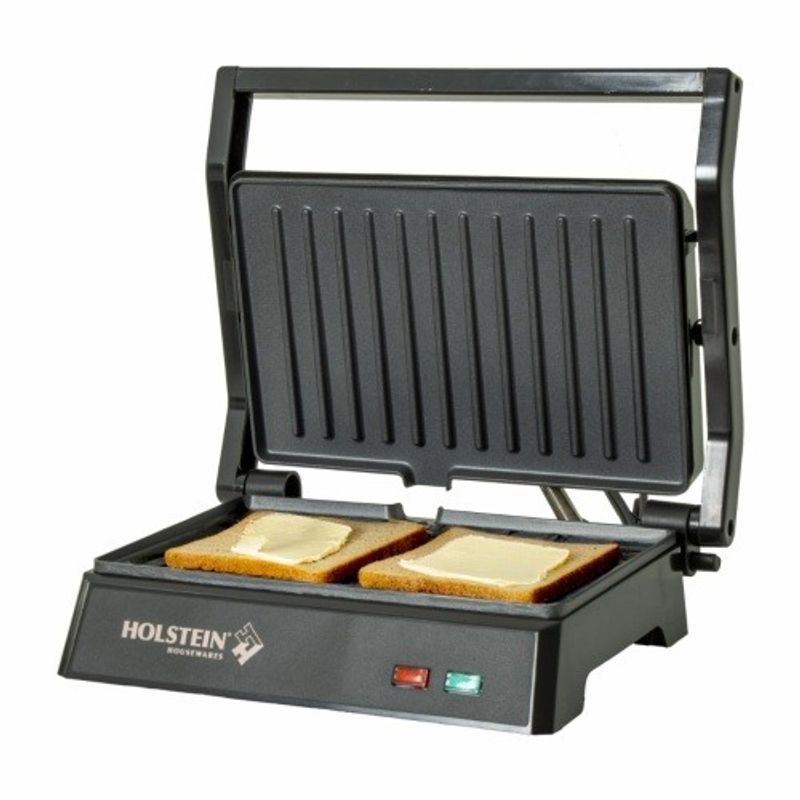 HOLSTEIN HOUSEWARES - PARRILLA ELECTRICA  HOLSTEIN PANINI GRILL