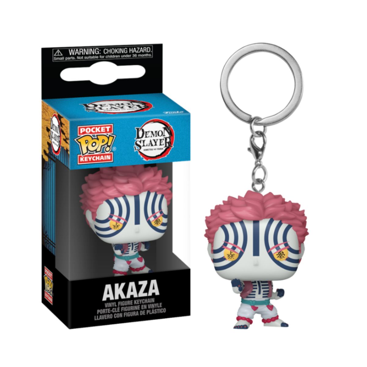 FUNKO - Funko Pop Llavero Demon Slayer - Akaza