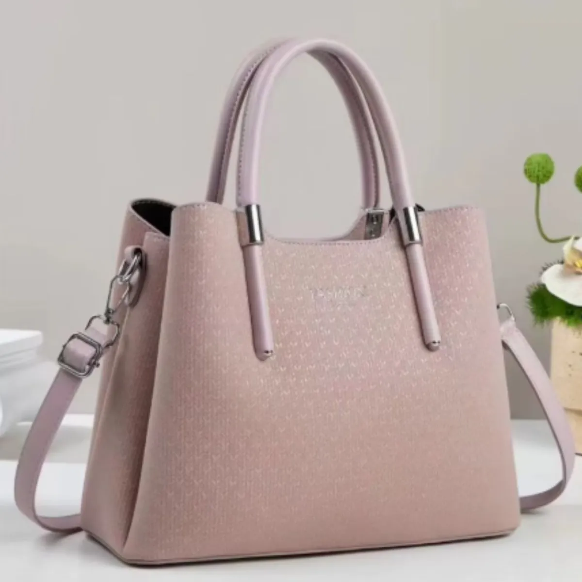 GENERICO - Bolso de mano para mujer de cuero bolso cruzado Alta Gama Aleza