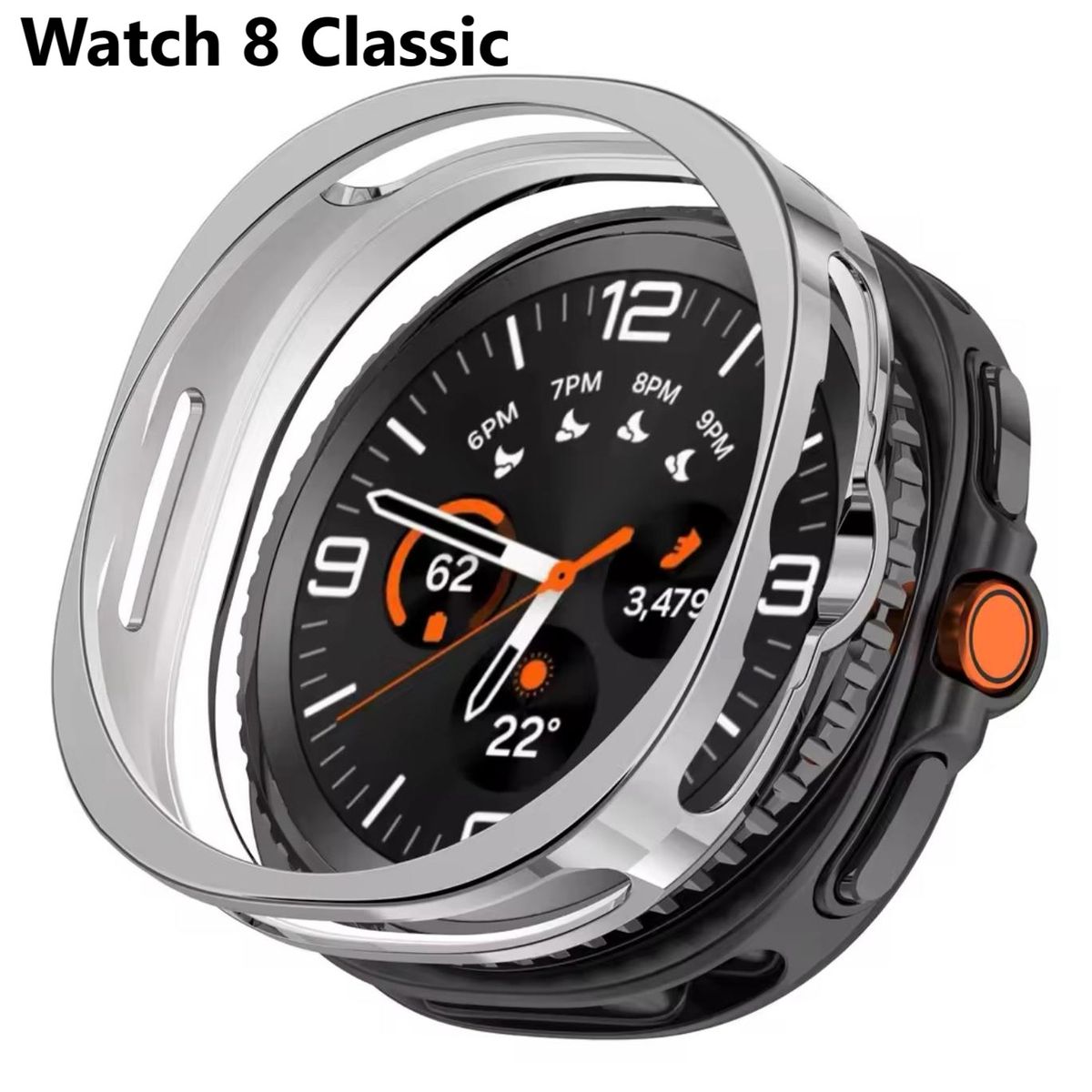 GENERICO - Case Protector Samsung Watch 8 Classic