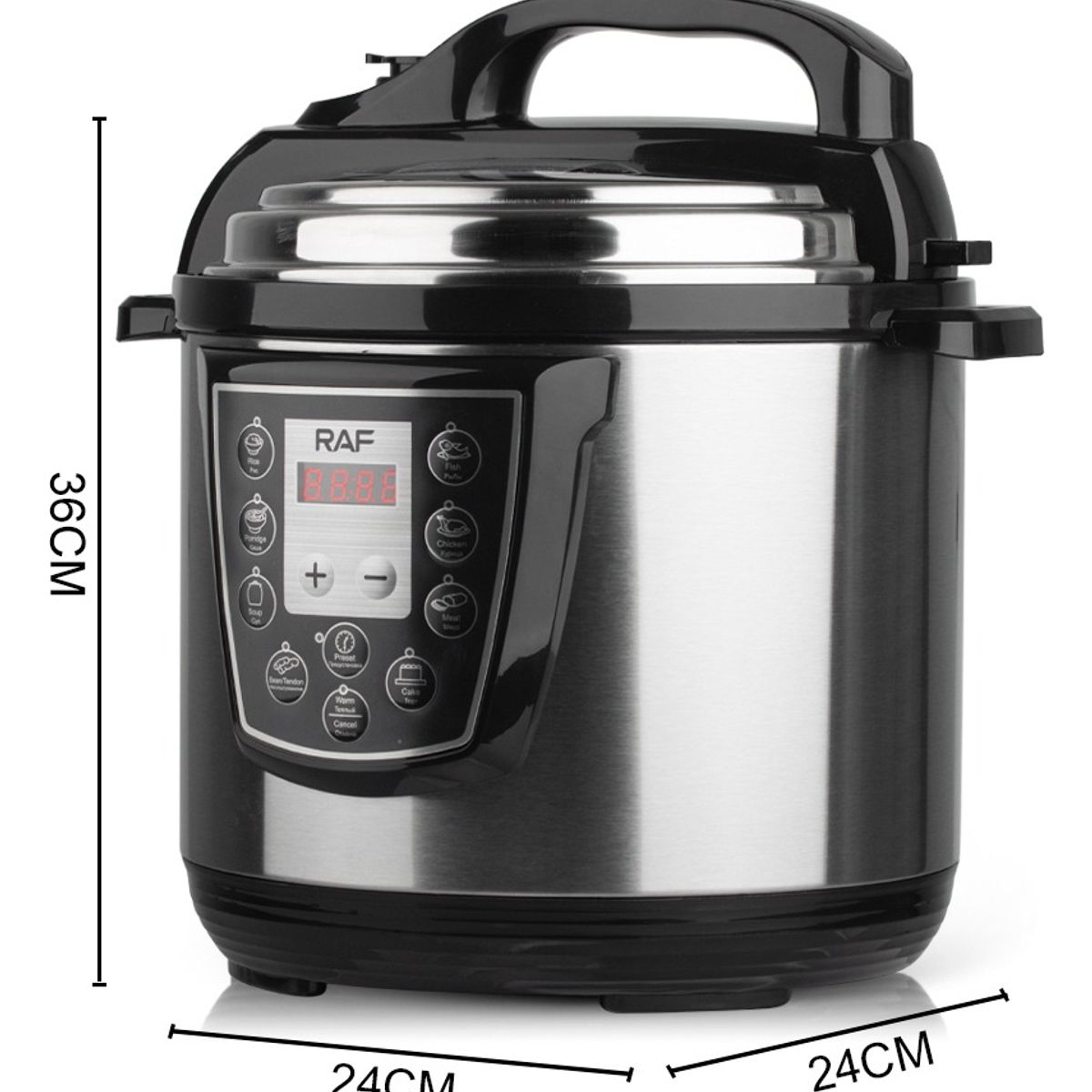 U BUY - Olla A Presión Eléctrica Multifuncional  1000w