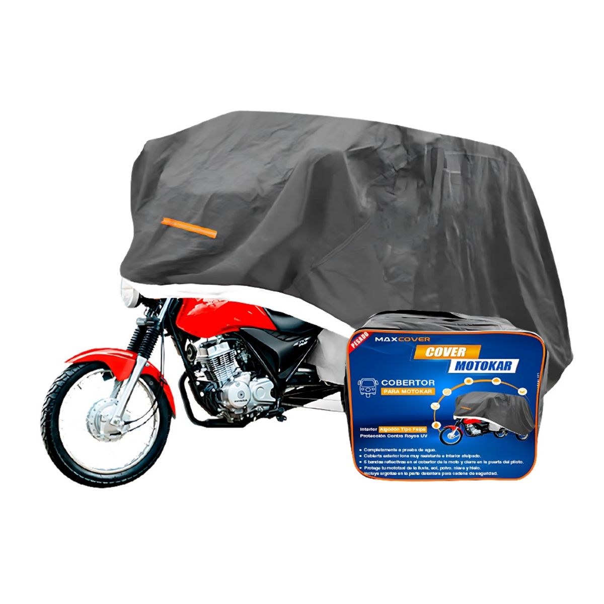 GENERICO - Cobertor Impermeable Para Motokar MaxCover