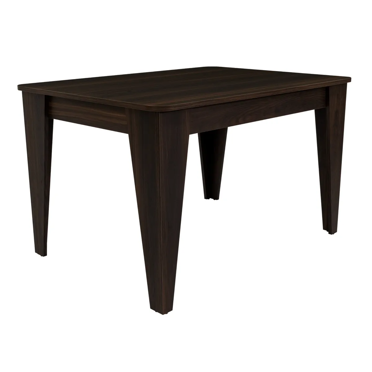 FMFURNITURE - Mesa De Comedor 4 Puestos Fm-006O Café Oscuro