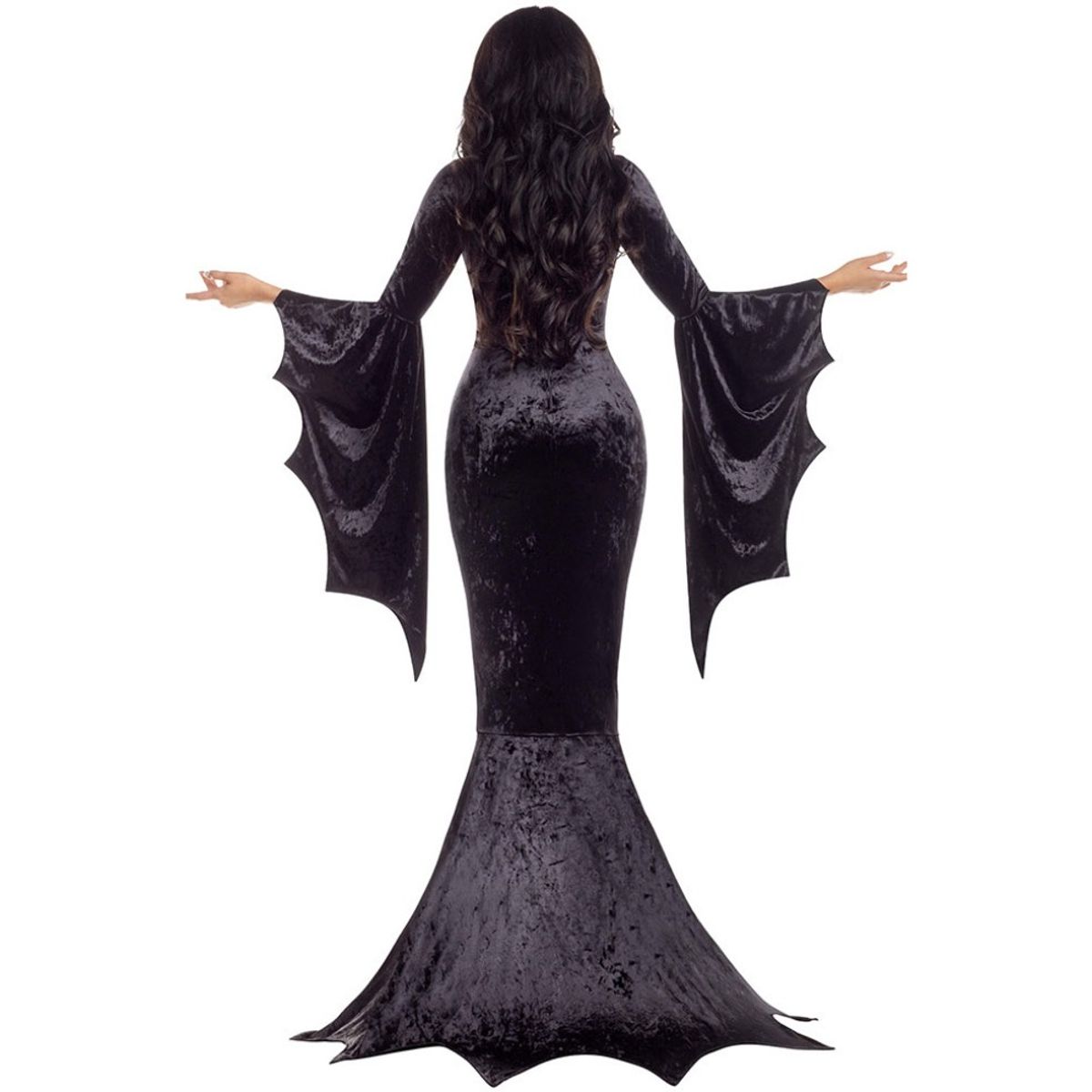 GIOIO - Novia Bruja Vampira Halloween Disfraz Gótico Espectral S