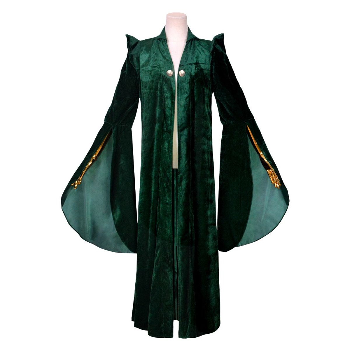 GIOIO - Disfraz Profesora McGonagall Halloween Cosplay Accesorios M