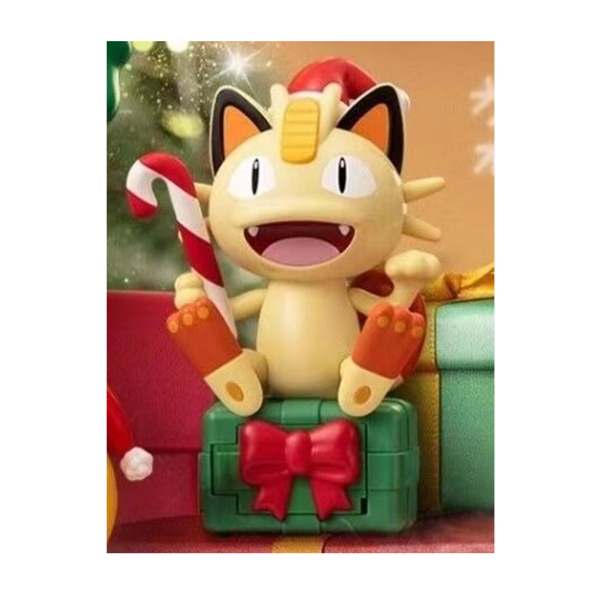 POKEMON - Figura KFC Meowth Navidad Exclusivo Asia