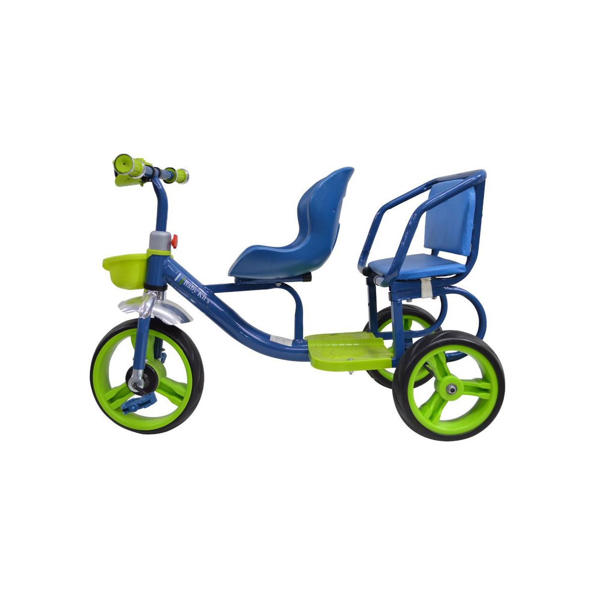 BABY KITS - Triciclo Neo Doble Azul-Verde