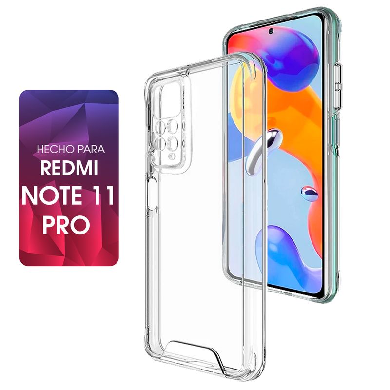 SPACE - Case Space Para Redmi 11 Pro Transparente