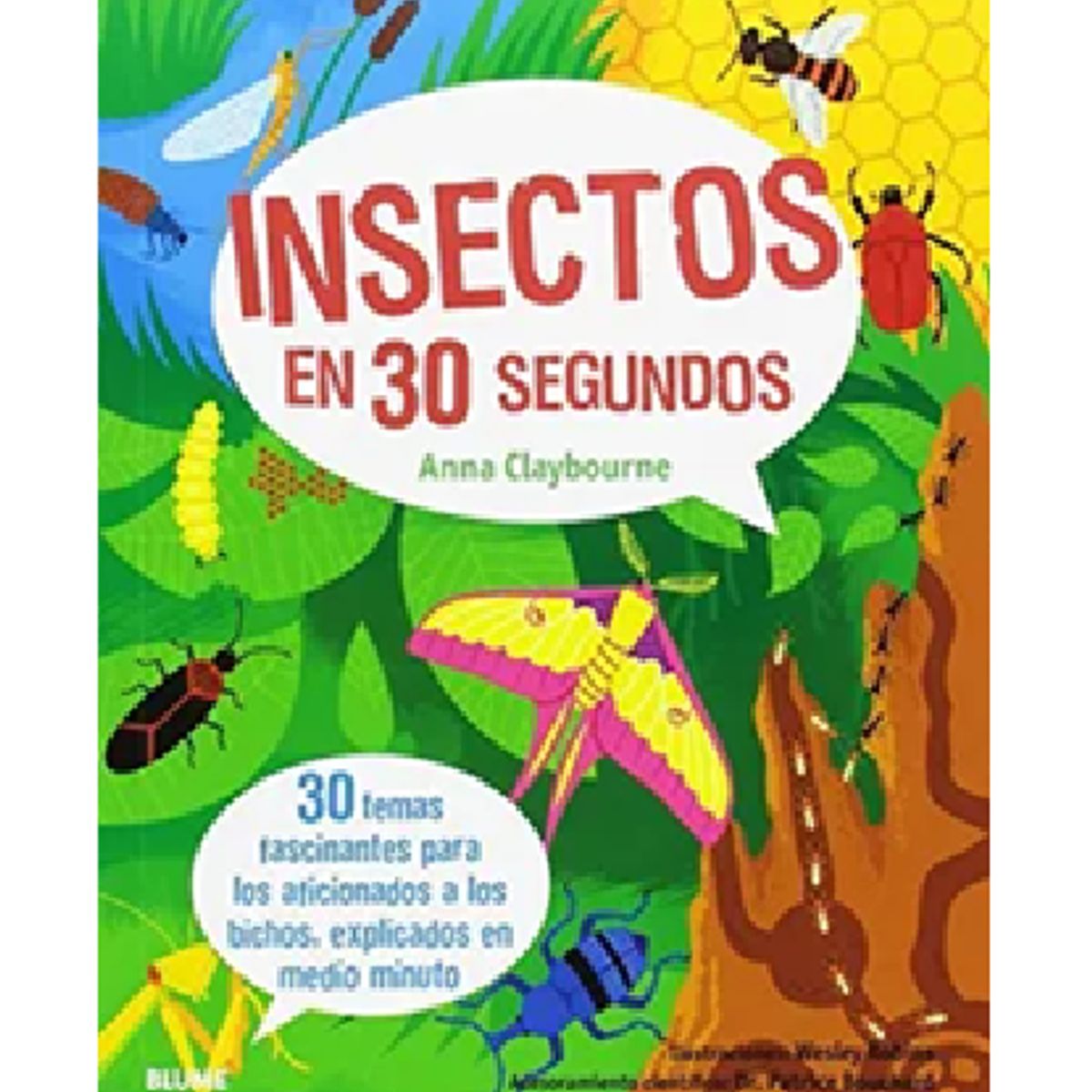 GENERICO - Libro infantil Insectos en 30 Segundos