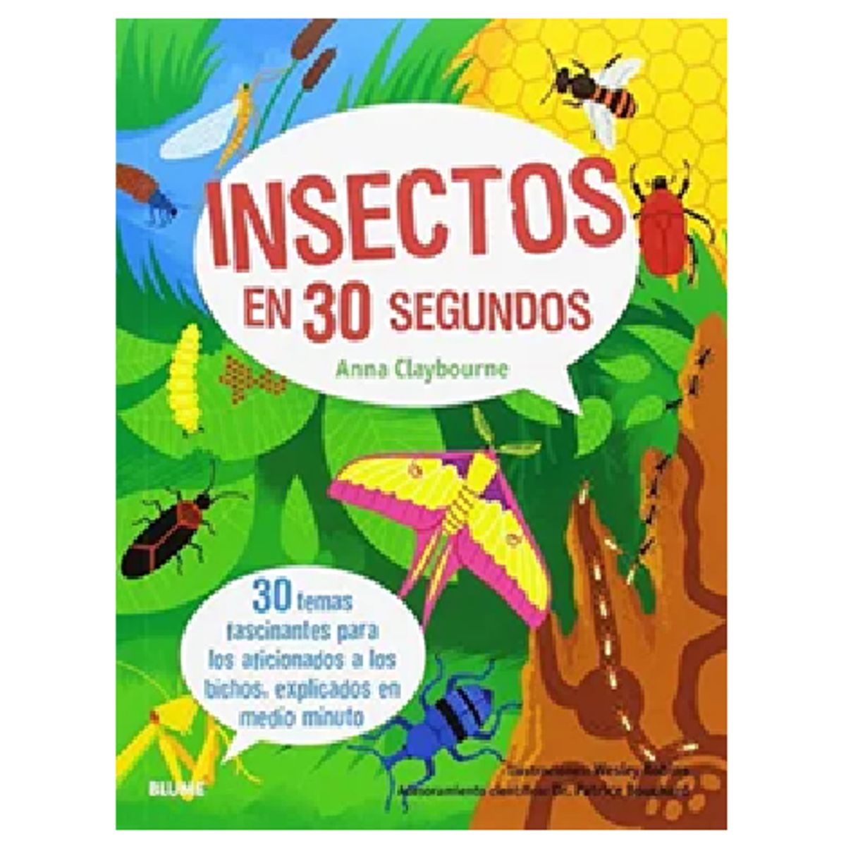 GENERICO - Libro infantil Insectos en 30 Segundos