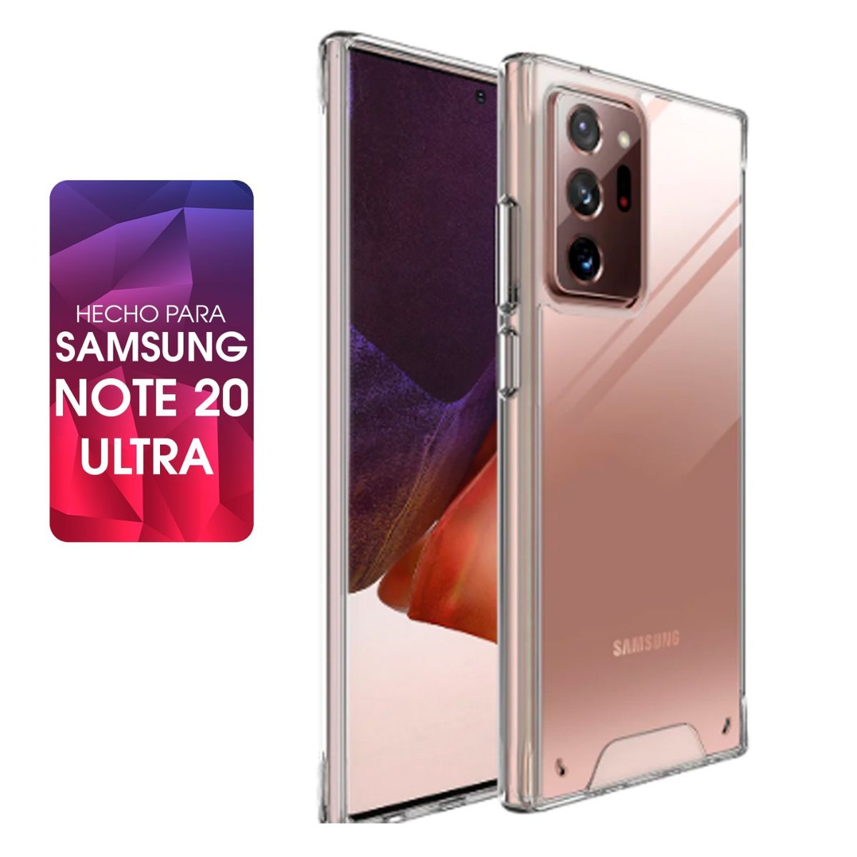 SPACE - Case Space Para Samsung Note 20 Ultra Transparente
