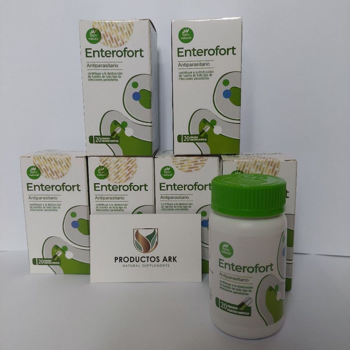 GENERICO - ENTEROFORT SUPLEMENTO ALIMENTICIO  PACK X6