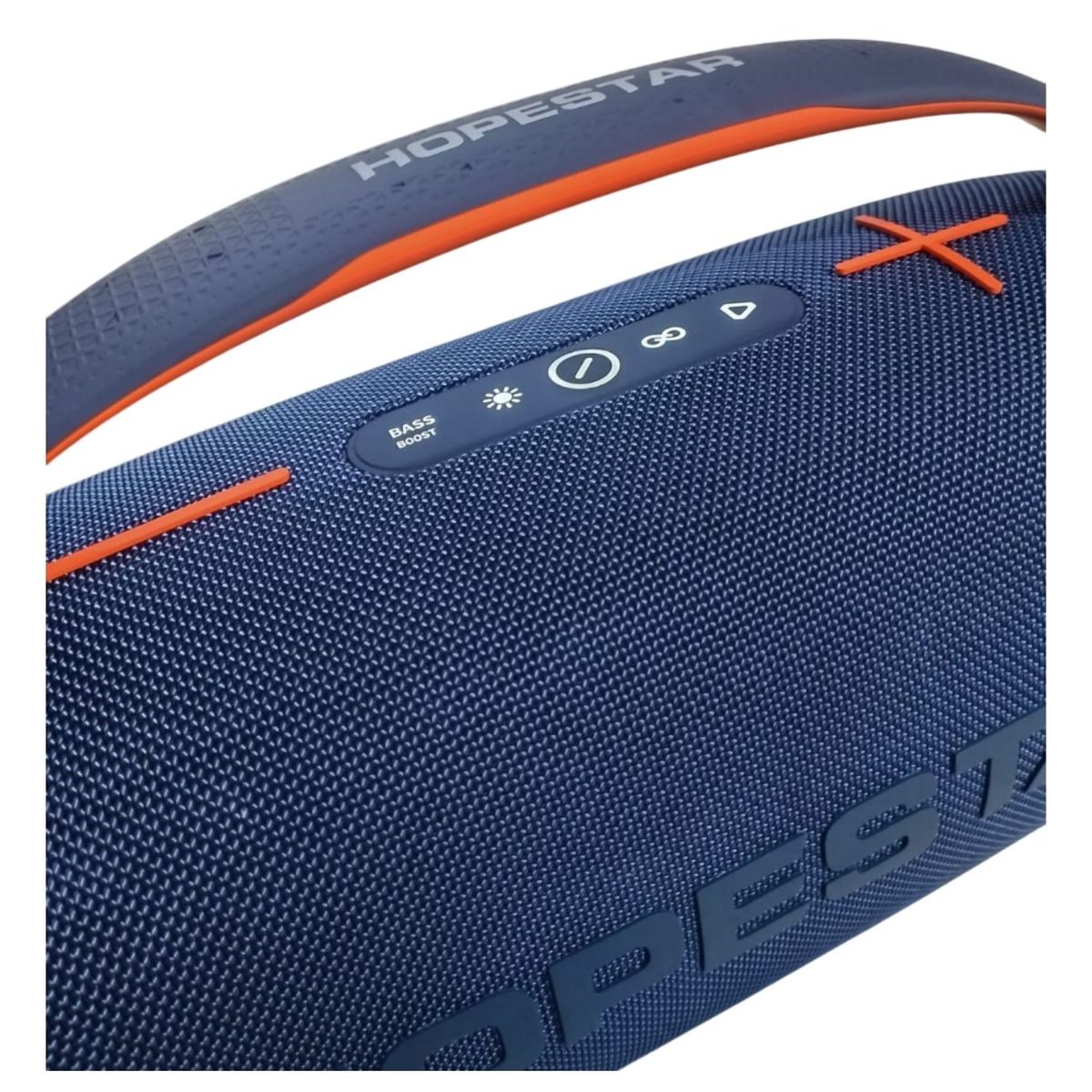 GENERICO - Parlante portátil Hopestar HO A40 Azul 70W protección IPX6 LED RAINBOW