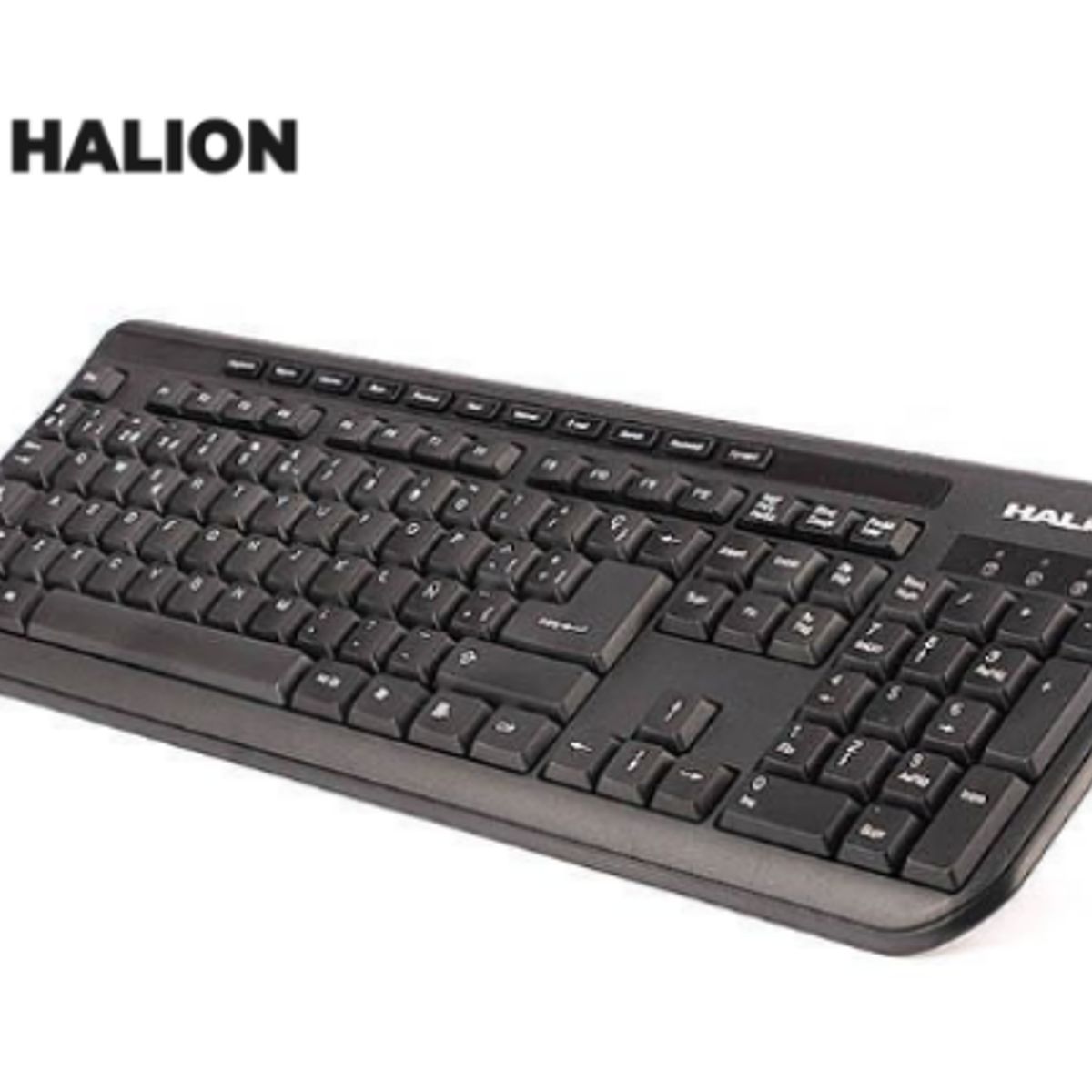 HALION - Teclado Multimedia HA-K613 USB HALION