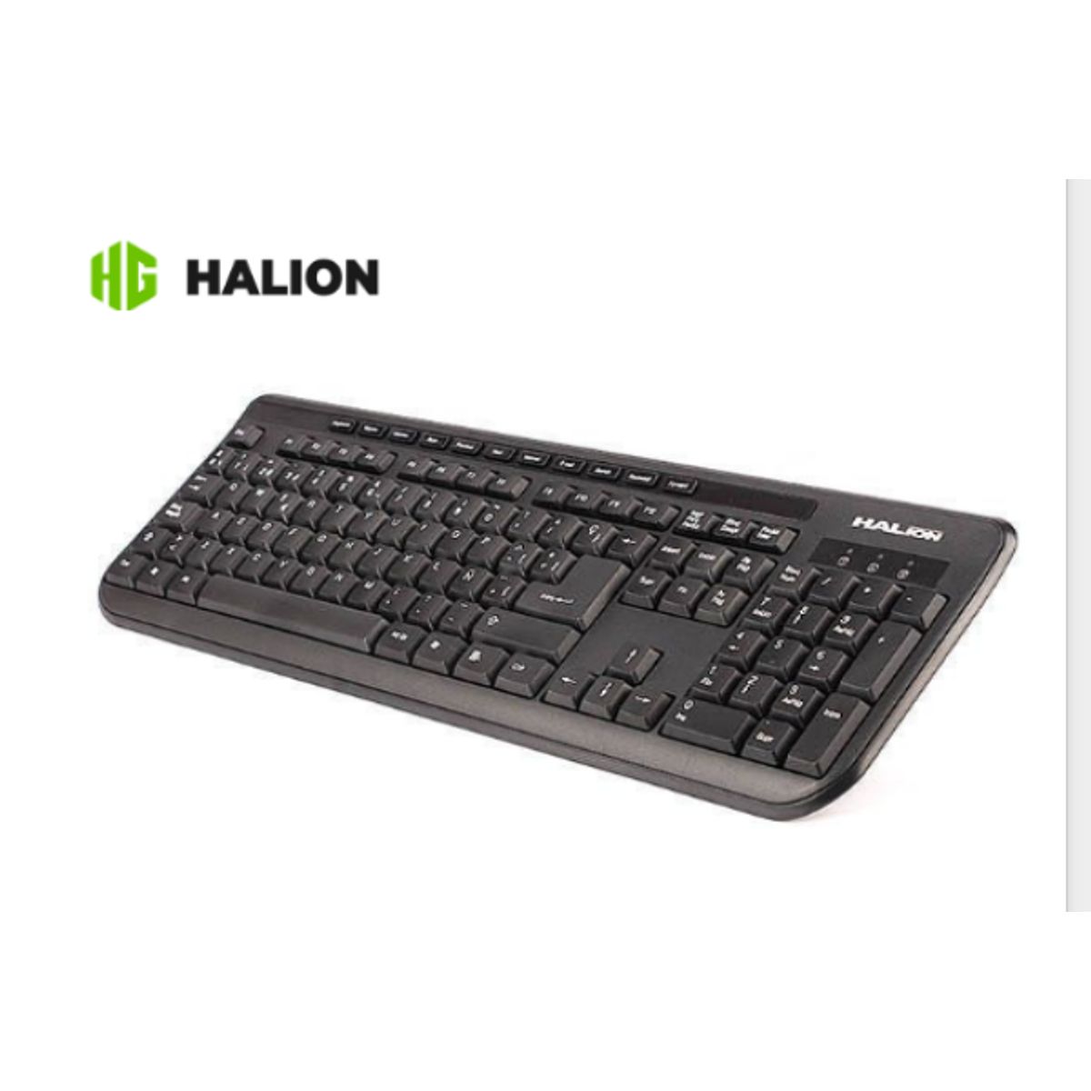 HALION - Teclado Multimedia HA-K613 USB HALION