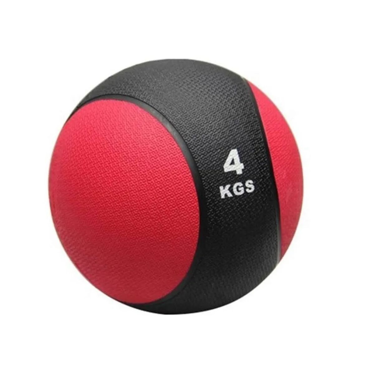 GENERICO - Pelota O Balón Medicinal 4 Kg Con Rebote Funcional Rojo