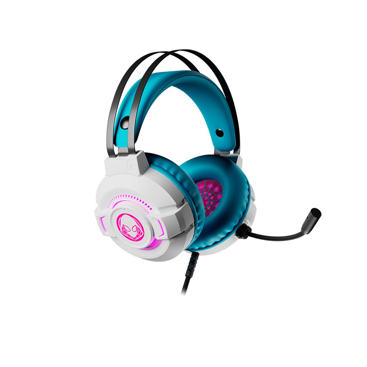 XTECH - Audífonos con Micrófono Xtech Spiderman Edicion Ghost Spider