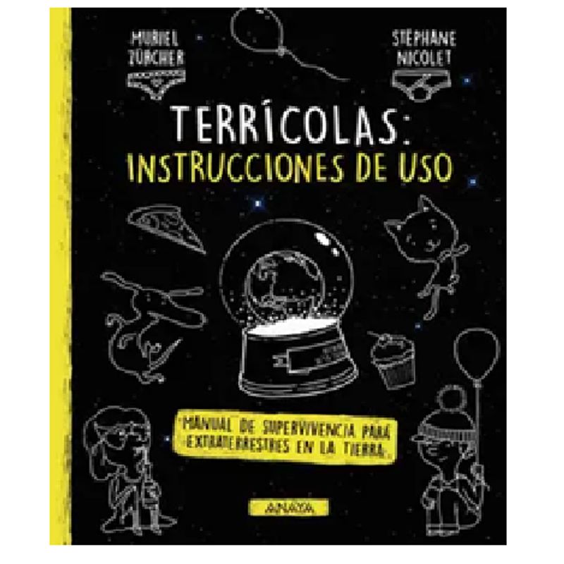 GENERICO - Libro infantil TERRÍCOLAS INSTRUCCIONES DE USO