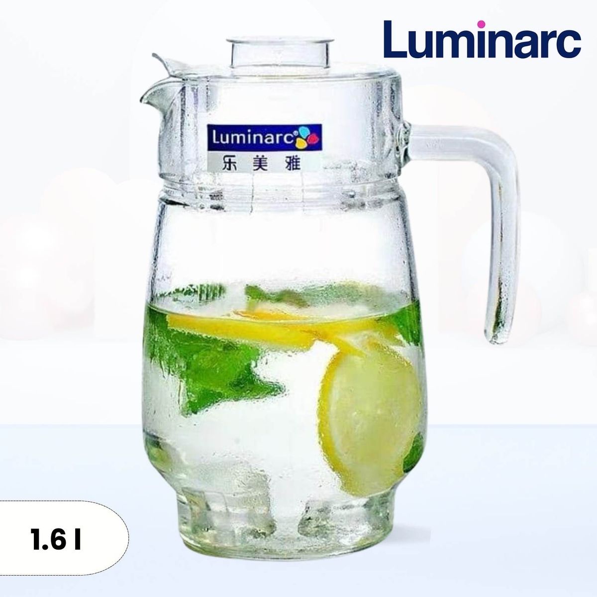 LUMINARC - Jarra de Vidrio Tivoli Luminarc 1.60 l