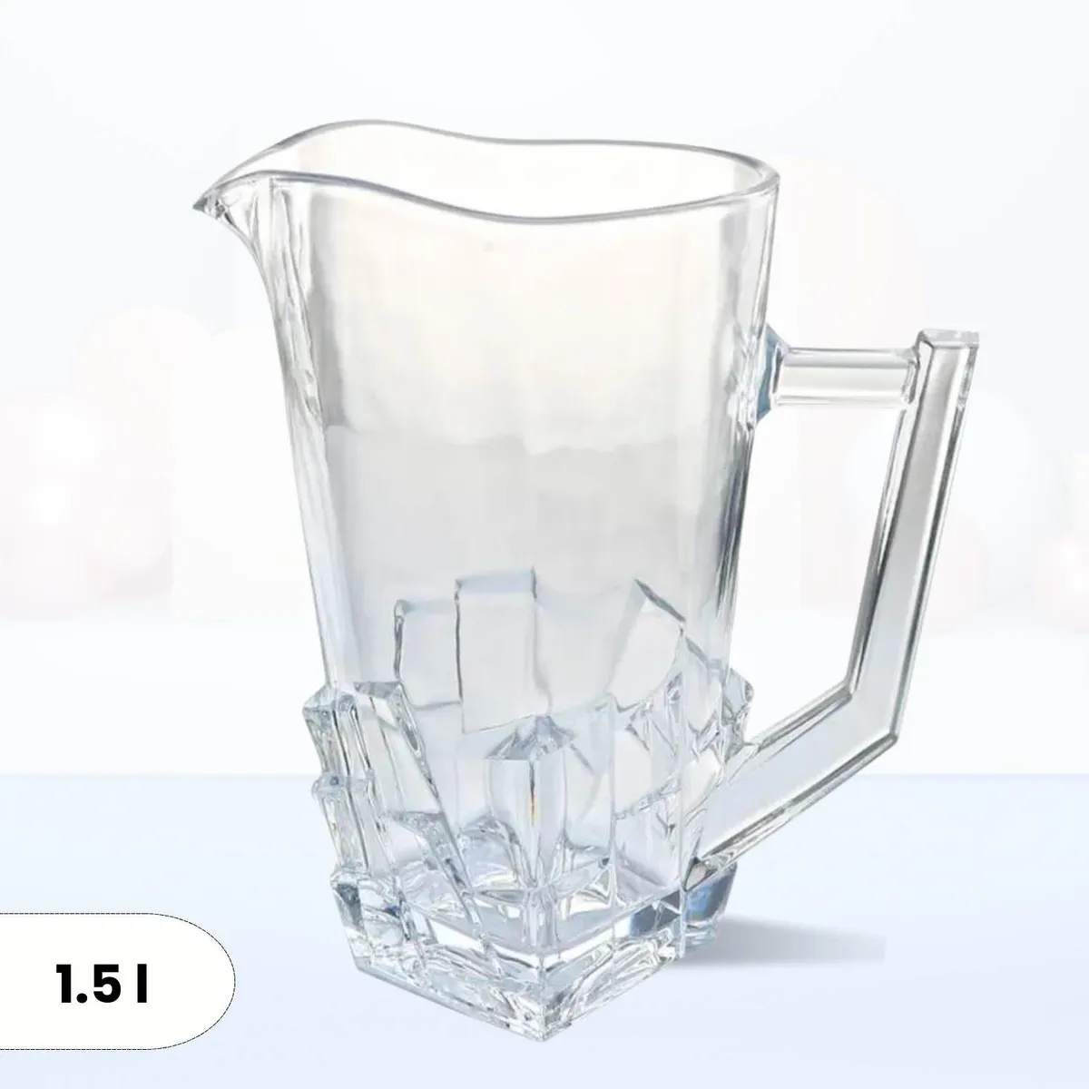 Ichimatsu - Jarra de Vidrio Cuadrada 1.50 l