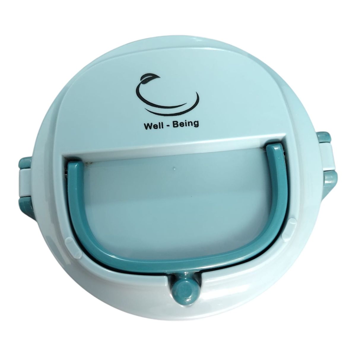 WELL BEING - Lonchera Térmica Azul 1000ML de Acero Inoxidable  Mantiene el Calor 3H