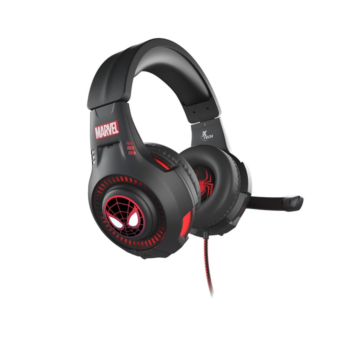 XTECH - Audífonos con Micrófono Xtech Spiderman Edicion Miles Morales