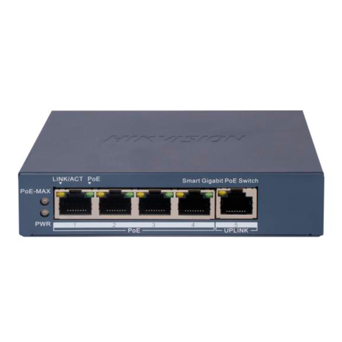 HIKVISION - Hikvision Switch 4 Port Gigabit inteligente 45w 1U PN DS-3E1505P-EI
