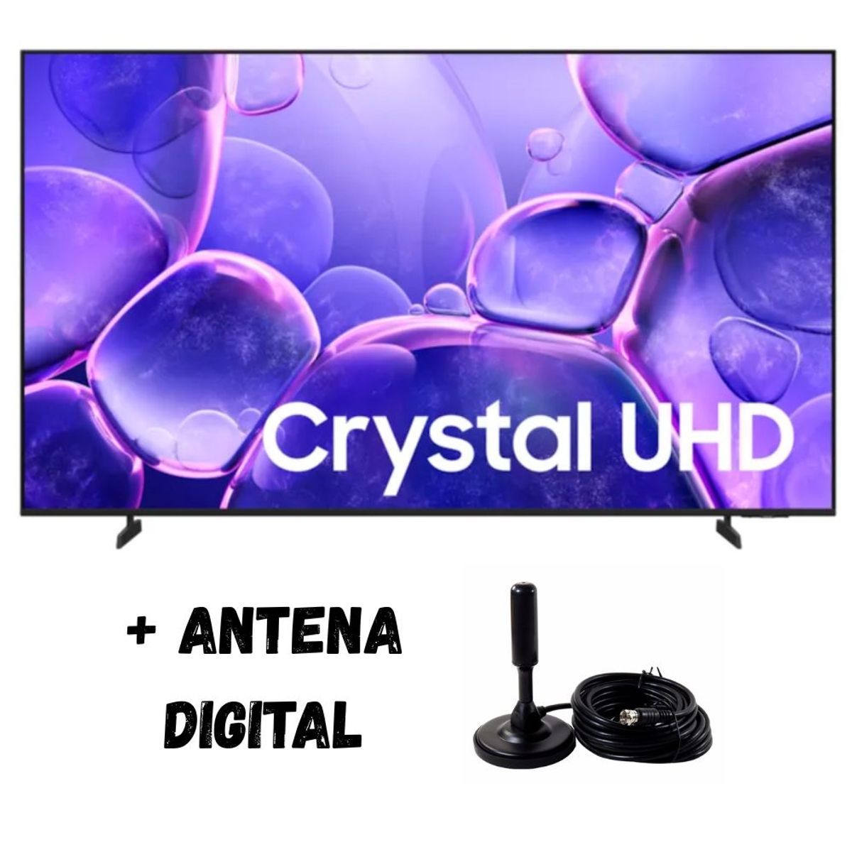 SAMSUNG - Televisor 65" Crystal UHD 4K 65U8000FG smart TV 2025 + Antena Digital