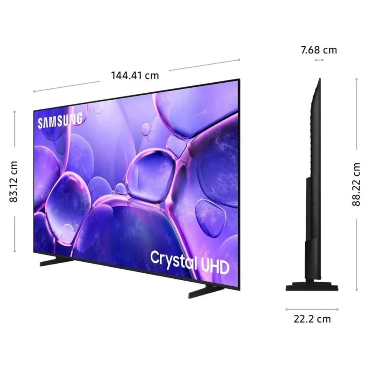SAMSUNG - Televisor 65" Crystal UHD 4K 65U8000FG smart TV 2025 + Antena Digital