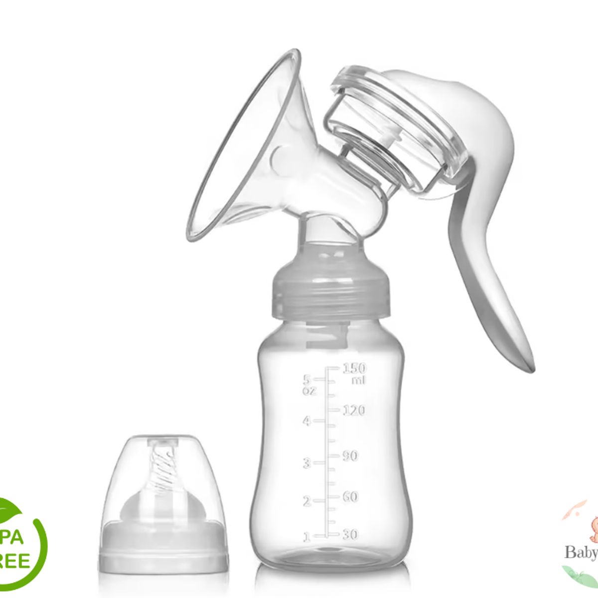 GENERICO - Extractor de Leche Manual 2 Unidades