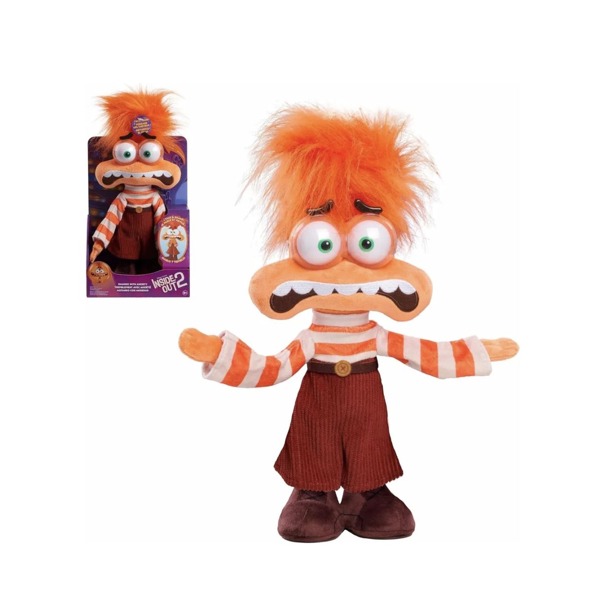 FUNKO - Ansiedad Peluche Inside Out Shaking Original se Sacude