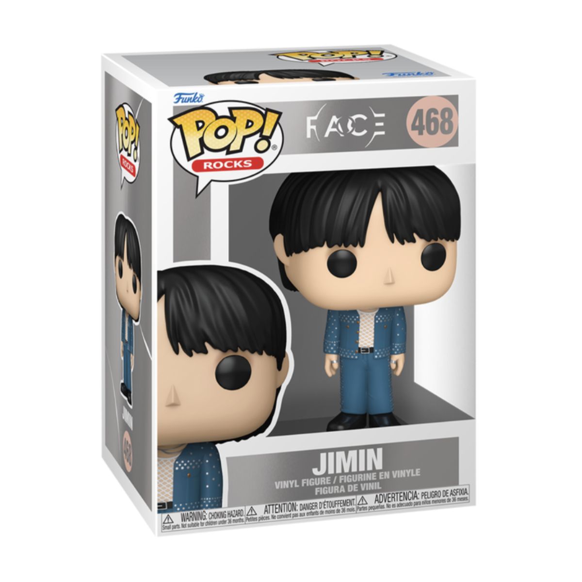 FUNKO - Jimin Face Like Crazy Funko Pop 468 BTS Kpop Original
