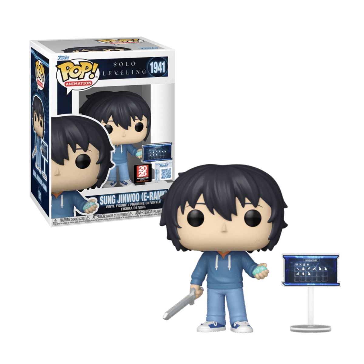 FUNKO - Sung Jinwoo E-Rank Funko Pop 1941 Solo Leveling Exclusivo