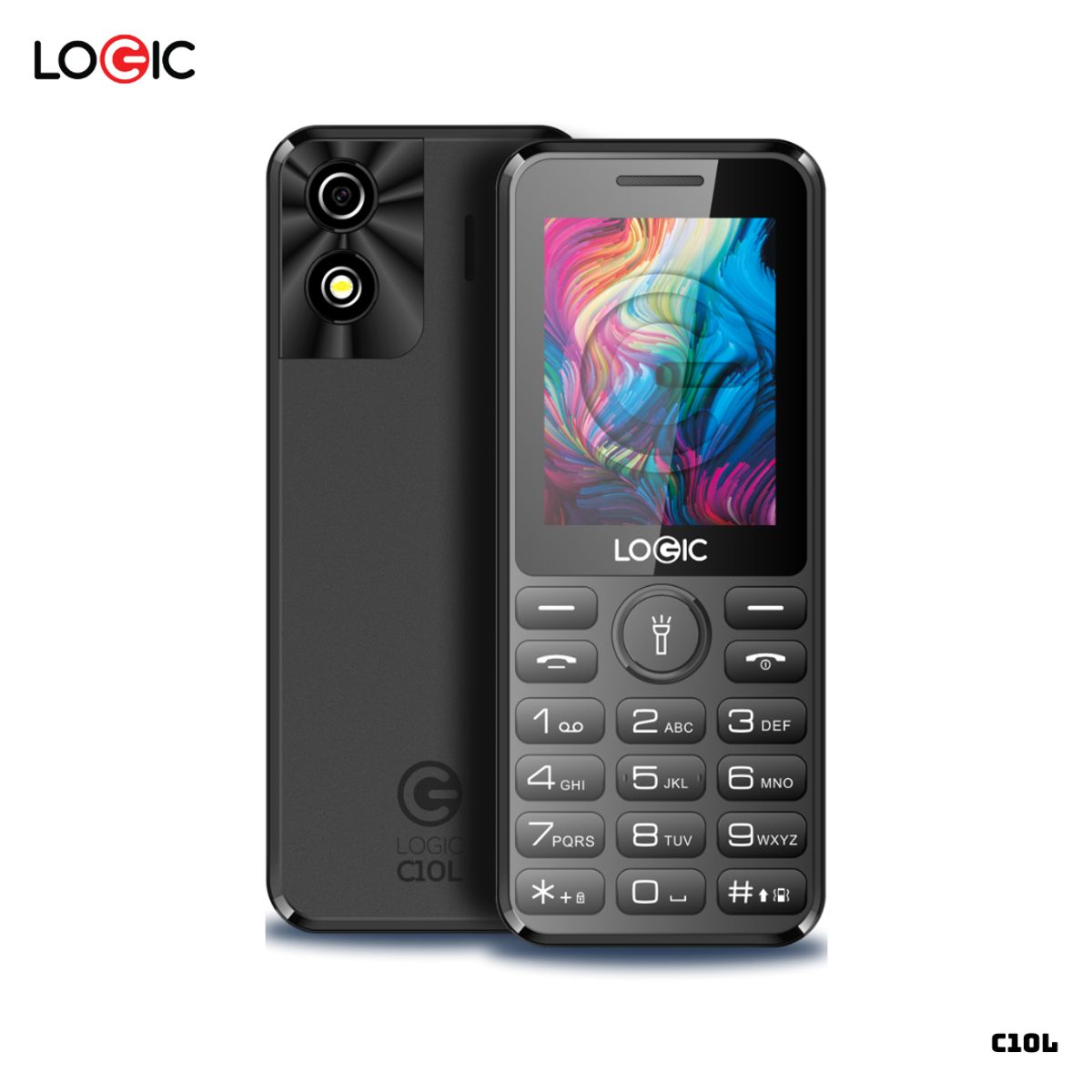LOGIC - CELULAR BASICO LOGIC C10L 4G DUAL SIM - NEGRO