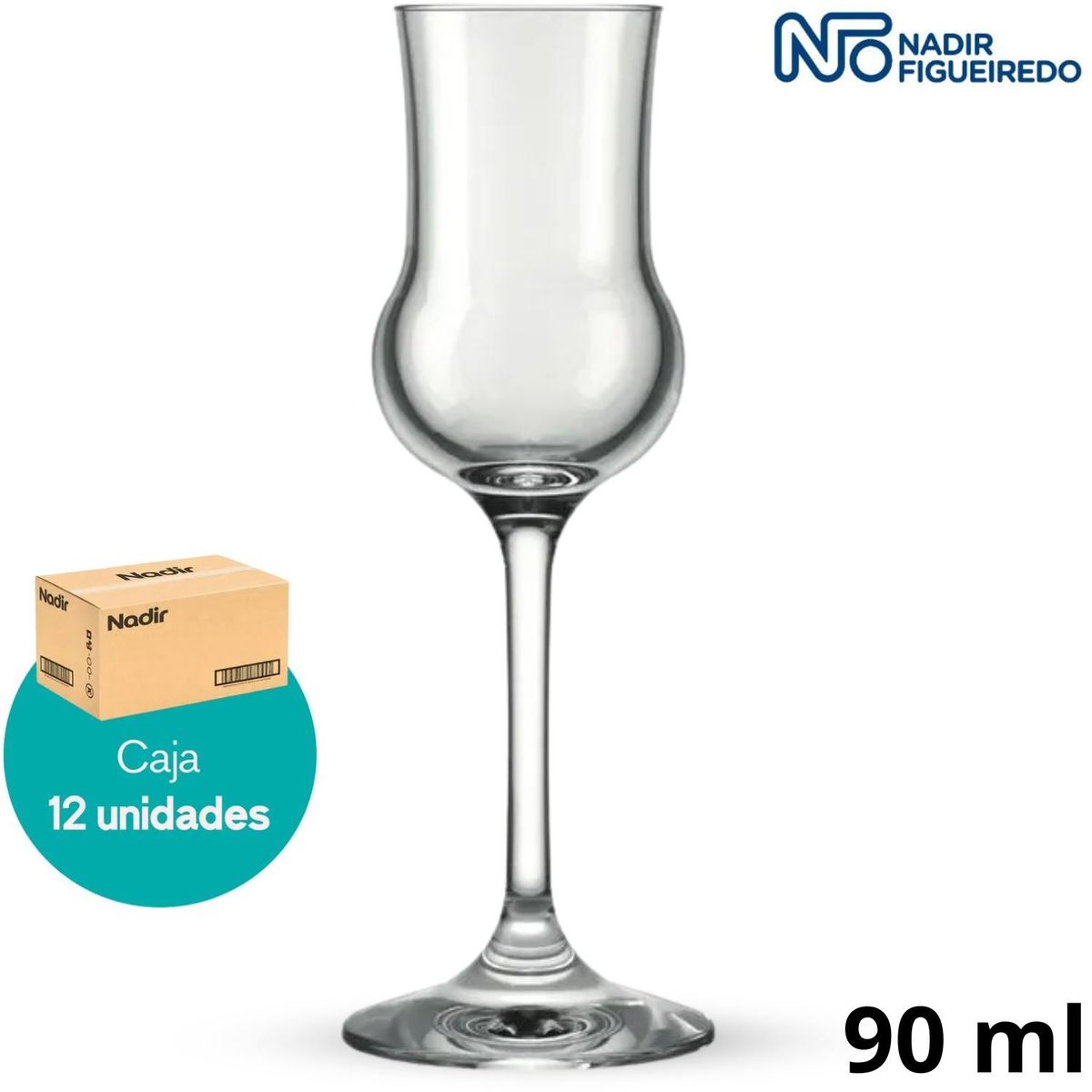 NADIR - Copa Pisco 90ml Alambic Por 12 Piezas- Nadir