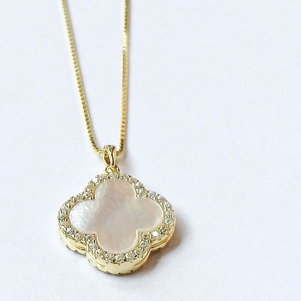 GENERICO - COLLAR ALHAMBRA EN PLATA BAÑADA EN ORO