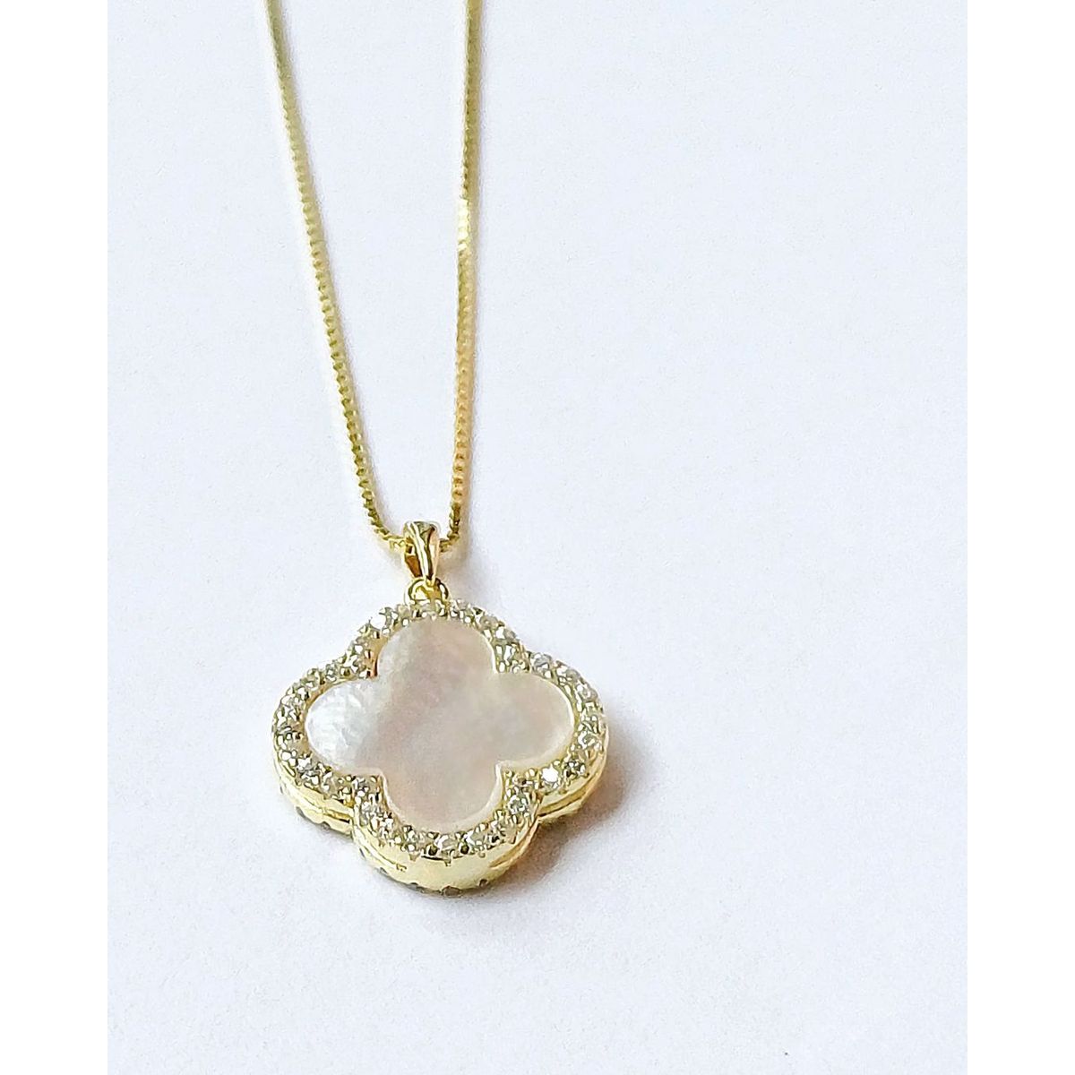 GENERICO - COLLAR ALHAMBRA EN PLATA BAÑADA EN ORO