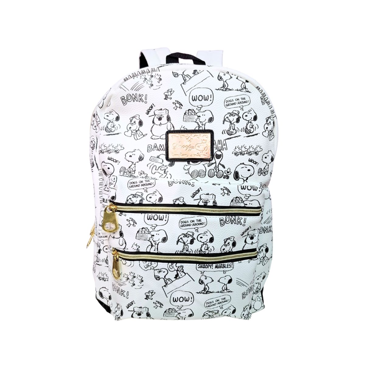 SNOOPY - MOCHILA  CON ESTAMPADO SNOOPY - BLANCO