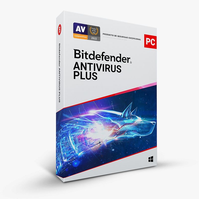 BITDEFENDER - BITDEFENDER ANTIVIRUS PLUS 3 PC 12 MESES