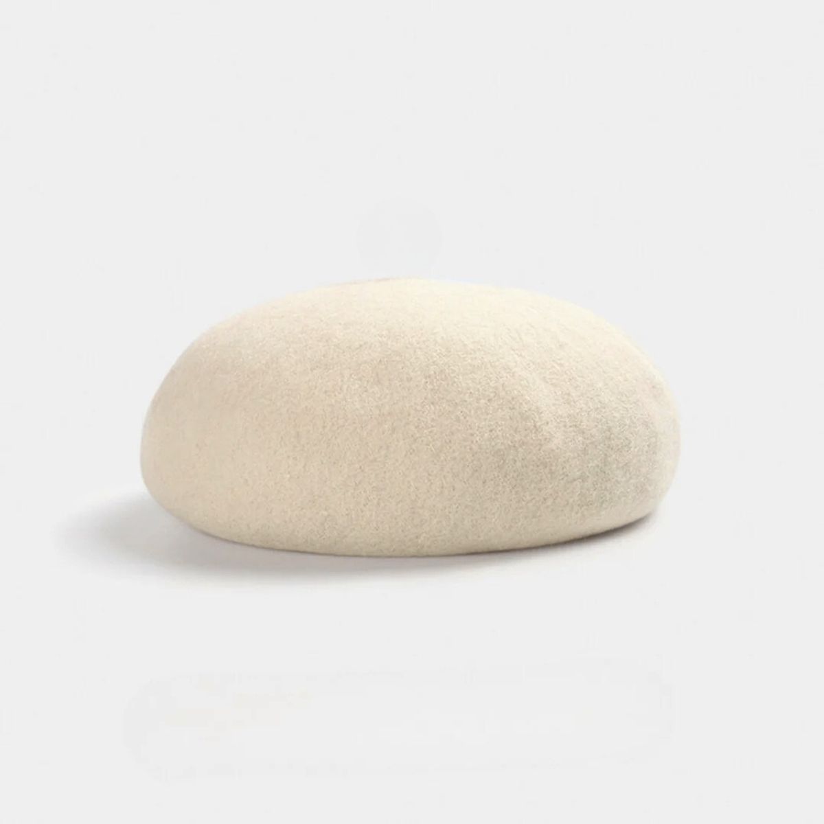 KAST PE - Boina Francesa de Lana para Mujer  Ivory