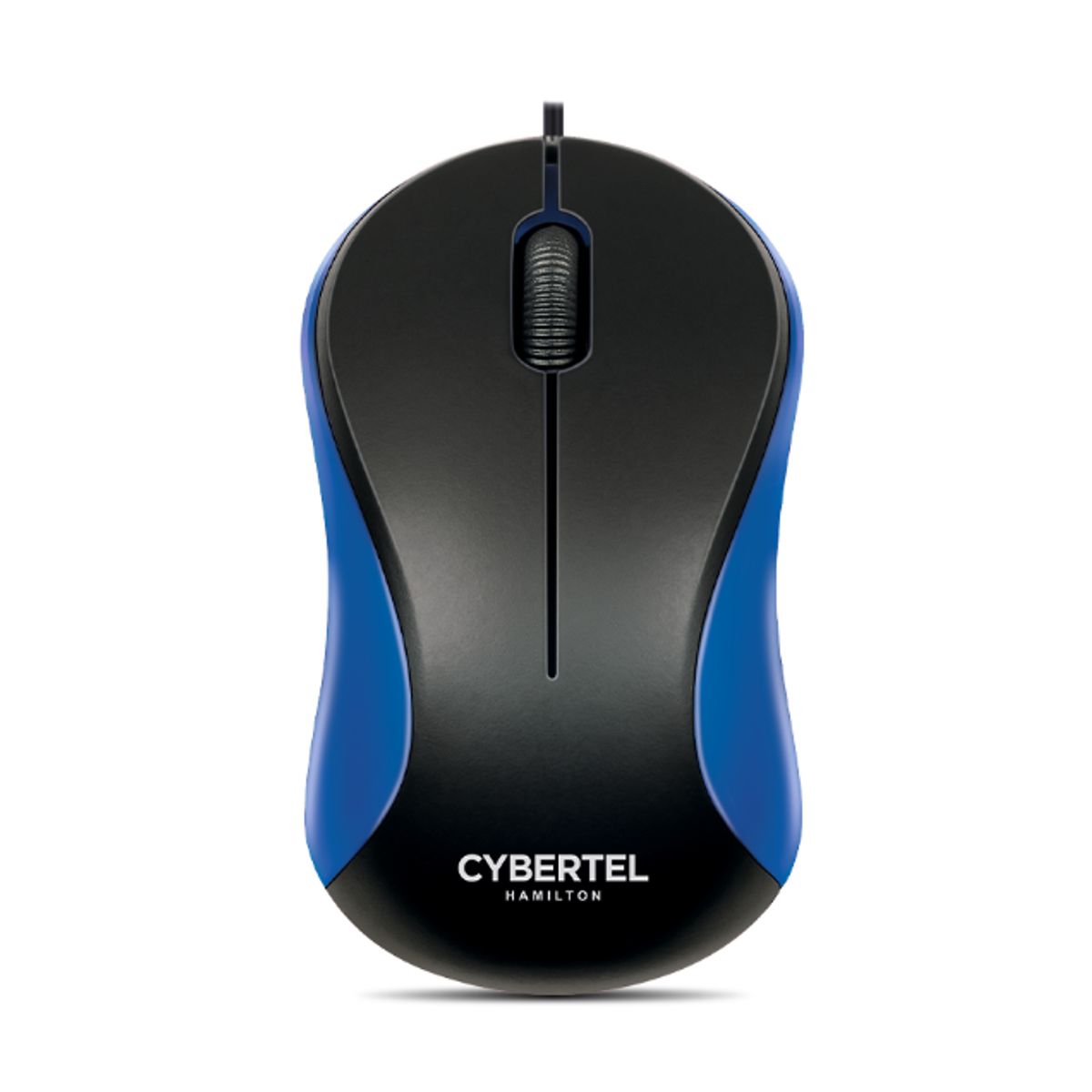 CYBERTEL - Mouse Oficina Alámbrico 1000DPI Azul Cybertel Hamilton+ CYB M209b+