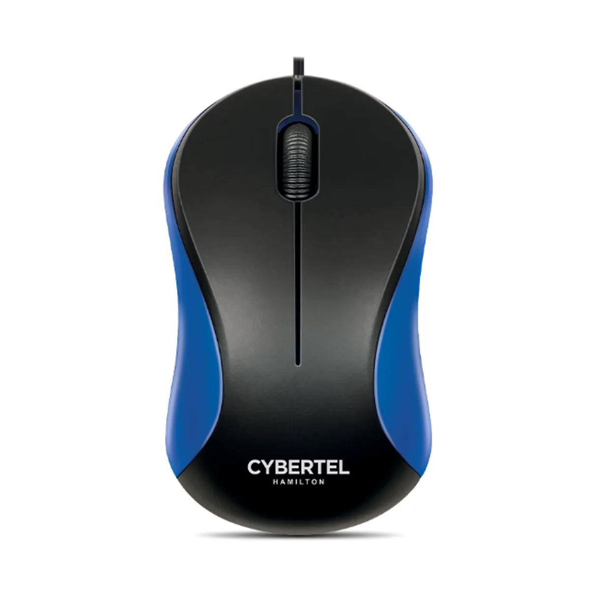 CYBERTEL - Mouse Oficina Alámbrico 1000DPI Azul Cybertel Hamilton+ CYB M209b+