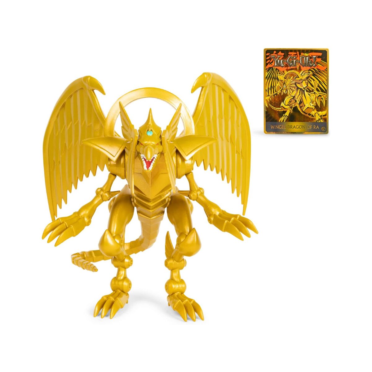 GENERICO - Yugi Oh Dragon Alado de Ra Exclusivo Incluye Carta