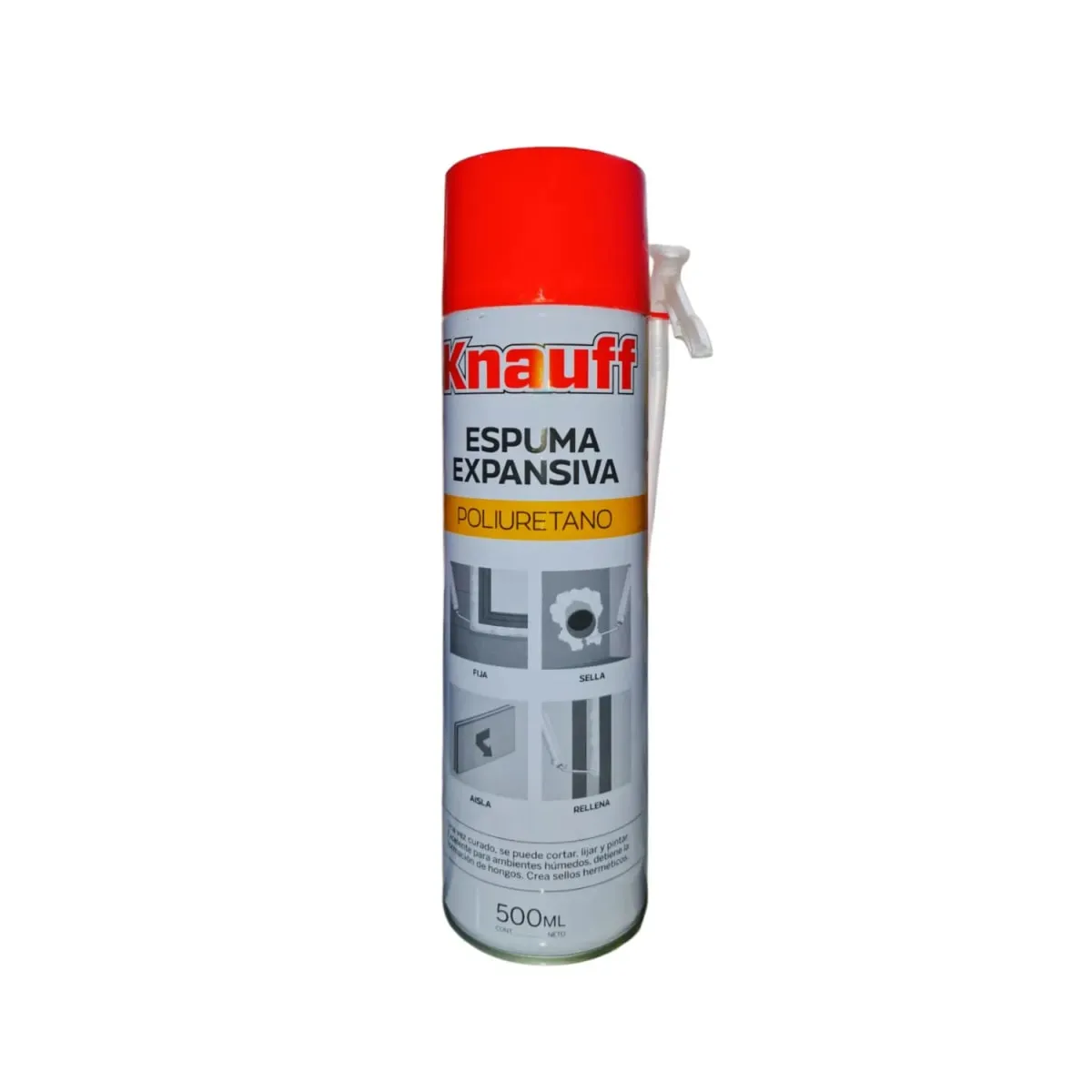 Espuma de poliuretano 500ML KNAUF, marca KNAUF - Foto Principal