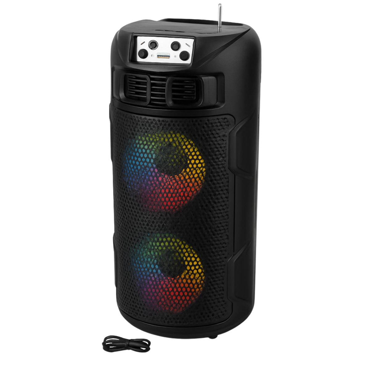 INSPIRA MARKET - Parlante Solar Bluetooth Portátil