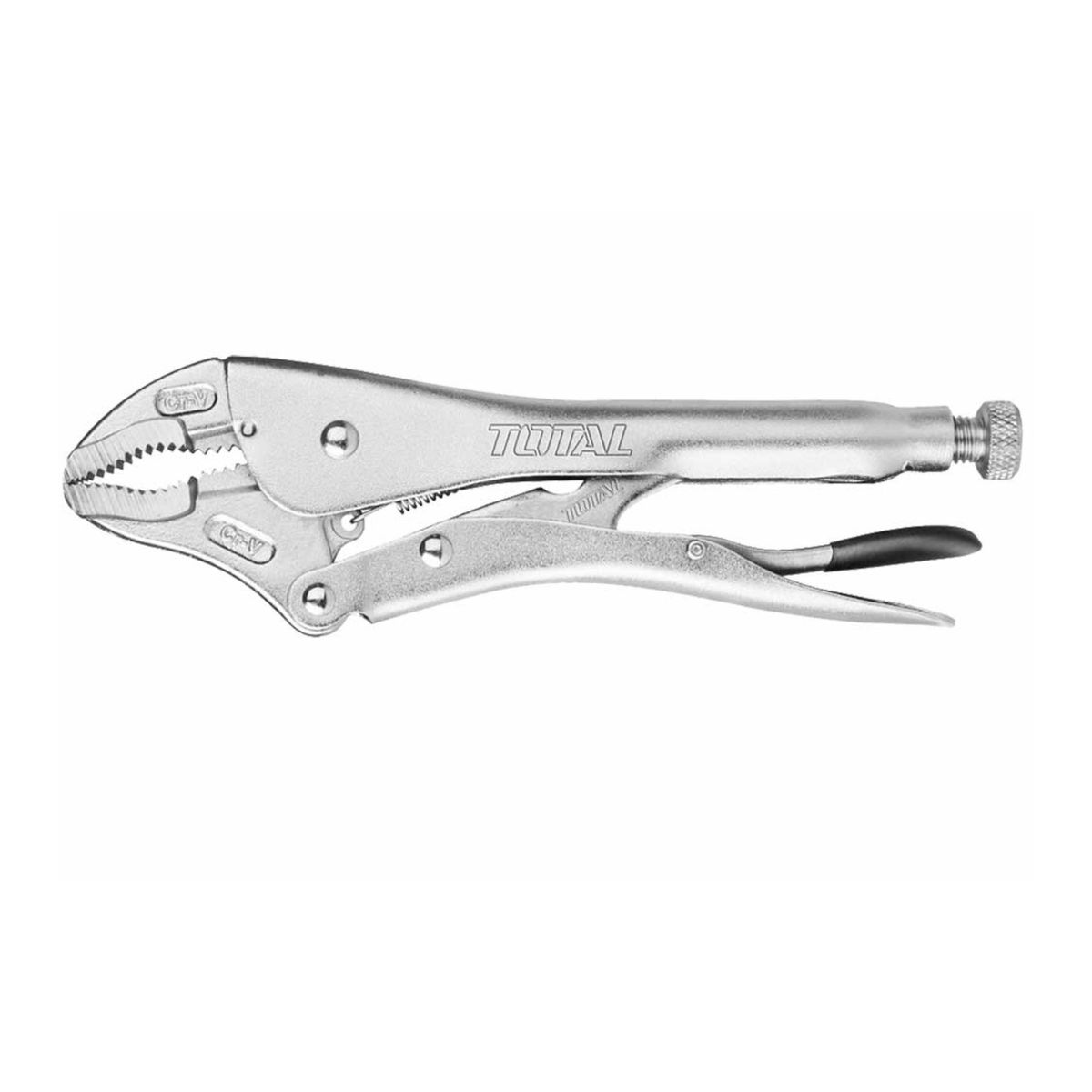 TOTAL TOOLS - Alicate de Presión Caiman Curvo 10" PESADA  TOTAL