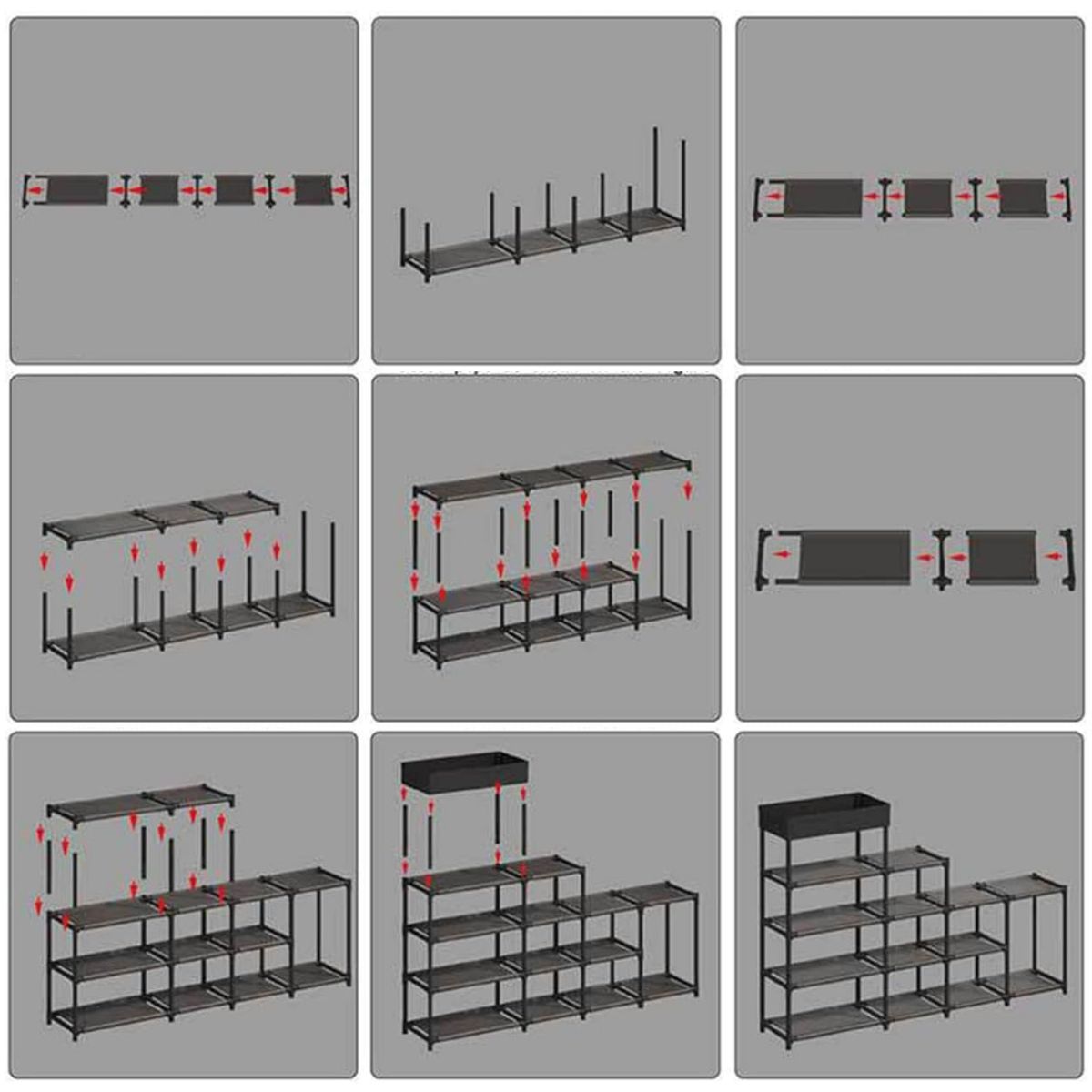 INSPIRA MARKET - Zapatera Organizador de Calzado Multiusos