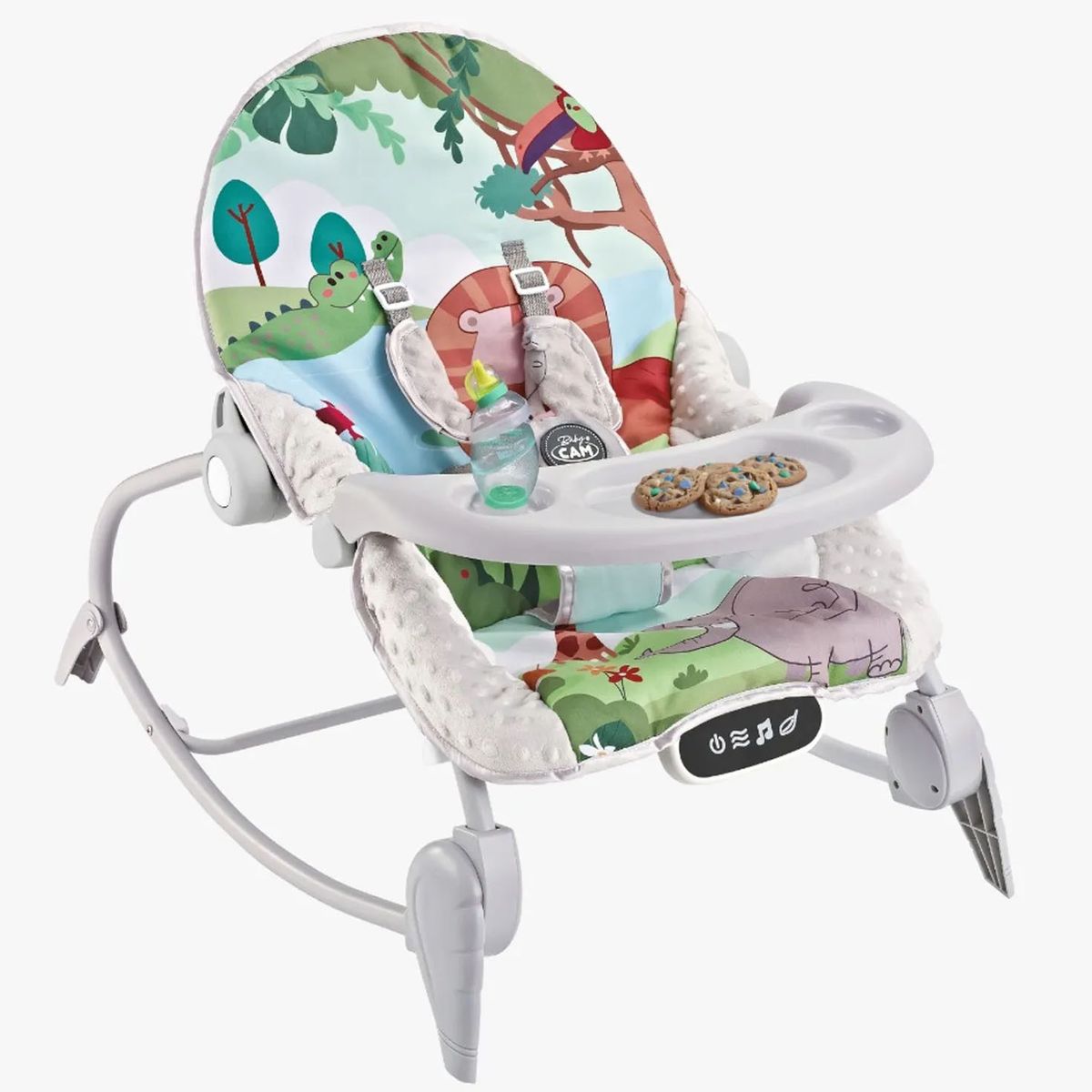 GENERICO - Silla Mecedora Baby Bouncer con Bluetooth Verde