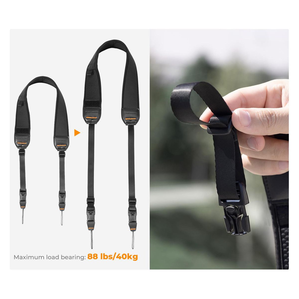 K&F CONCEPT - Correa para cámaras Quick Connect K&f Concept KF13184